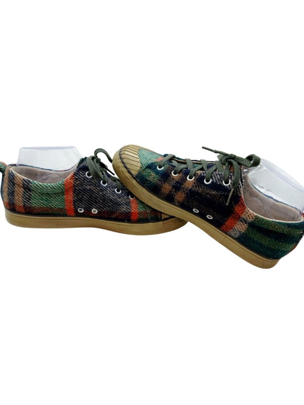 Keen Womens Elsa Wool Plaid Lace Up Sneakers Size 10.5 US EU 41 Multicolor Shoes - Picture 5 of 16
